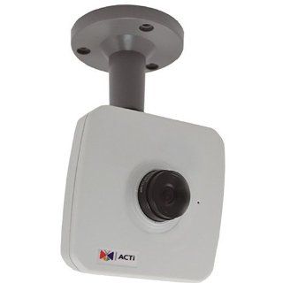 ACTi E12 (3MP Cube with Basic WDR, Fixed lens, f2.8mm/F2.0, H.264, 1080p/30fps, DNR, Audio, PoE)  Surveillance Cameras  Camera & Photo