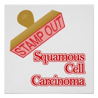 Squamous Cell Carcinoma Poster