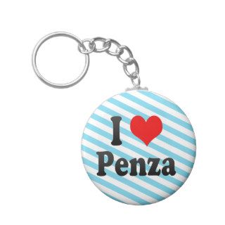 I Love Penza, Russia Key Chain