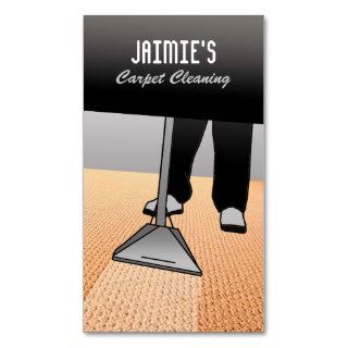 Carpet Cleaner Business Cards