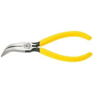 Klein Tools 6 1/4 in. Curved Long Nose Pliers D302 6
