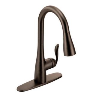 MOEN Arbor Single Handle Pull Down Sprayer Kitchen Faucet Featuring Reflex in Oil Rubbed Bronze 7594ORB