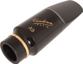 Vandoren V16 Series Hard Rubber Alto Saxophone Mouthpiece A9   Medium Chamber Musical Instruments