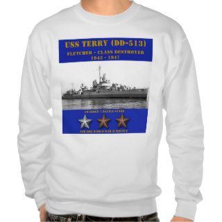 USS Terry (DD 513) Sweatshirt