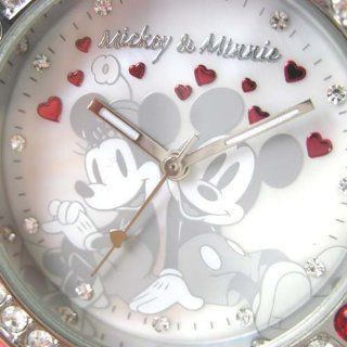 RARE DISNEY MICKEY AND MINNE RED PAINT WRIST WATCH IGN Watches