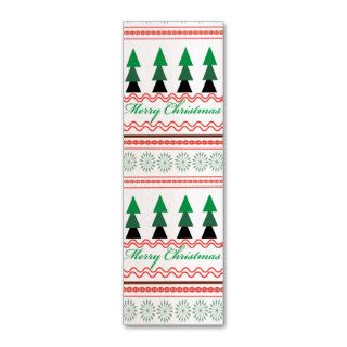 Whimsical Christmas Geometric patterns Business Cards