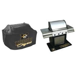 Missouri Tigers Grill Cover and Mat Set College Themed