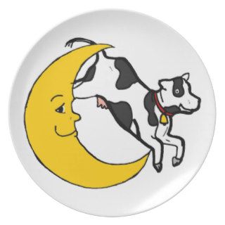 The Cow Jumped Over the Moon Decorative Plate
