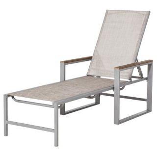 Outdoor Patio Furniture Threshold Chaise Lounge, Bryant Collection