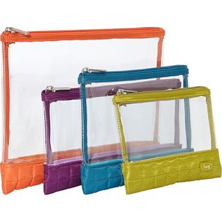 Clearview Envelopes   4 Piece Set Assorted Colors   Lug Packing Aids