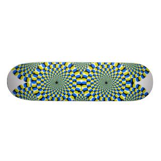 Optical illusion skateboard