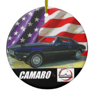 1969 Camaro Christmas Tree Ornaments
