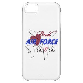 Proud Air Force Mom  Love & Airplane Case For iPhone 5C