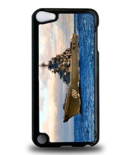 Warship At Sea iPod Touch 5th Generation Hard Shell Case Cell Phones & Accessories