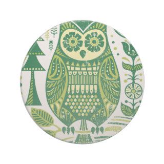 The Green Owl Coaster