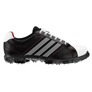 Adidas Men's Adicross Tour Black/ White Golf Shoes Adidas Men's Golf Shoes
