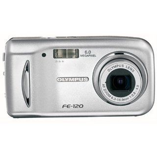 Olympus FE 120 6MP Digital Camera with 3x Optical Zoom  Point And Shoot Digital Cameras  Camera & Photo