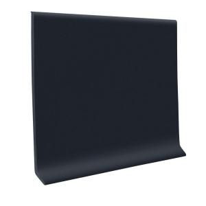 ROPPE Black 4in. x 48 in. x .080 in. Laminate Vinyl Wall Base (16 pc./Carton) H140LA5P100