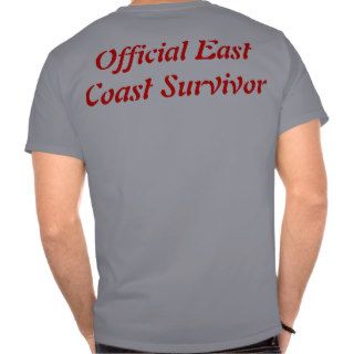 2012 Hurricane Sandy Survival T Shirt