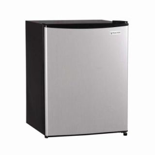 Magic Chef 2.4 cu. ft. Mini Refrigerator in Stainless Steel Look MCBR240S