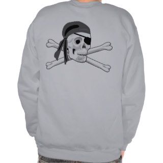 Pirate Skull & Bones Mens Sweatshirt