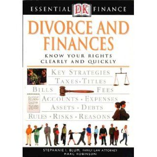 Essential Finance Series Divorce and Finances Marc Robinson 9780789463197 Books