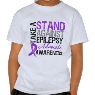 Take a Stand Against Epilepsy Tee Shirts