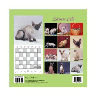 Siamese Cats 2012 Wall Calendar #CAT03 Magnum Publications 9781617911002 Books
