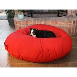 Large Red 50 inch Round Pet Bed Other Pet Beds