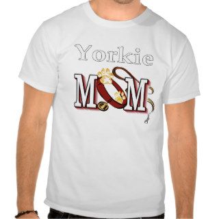 Yorkshire Terrier Mom Apparel T shirt