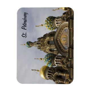 The Church of the Savior on Spilled Blood Premium Magnet