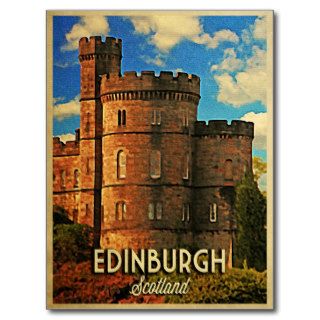Castle Rock Edinburgh Postcards