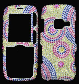 Cell Phone Snap on Case Cover For Lg Rumor / Scoop / Lx 260 / Ux 260    Full Diamond Crystal Cell Phones & Accessories