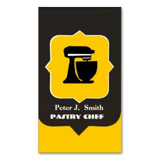 Bakery Cook Chef Business Card Templates
