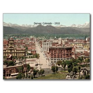 Denver, Colorado   1910 Postcards