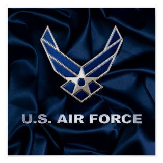 Air Force Logo Print