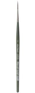 da Vinci Series 263 Forte Synthetic Liner/Rigger Paint Brush with Short Handle, Size 2