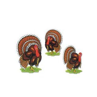 DDI   Turkey Cutouts (Cases of 264 items)   Childrens Party Decorations