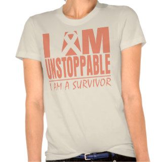 Uterine Cancer I Am Unstoppable Shirts