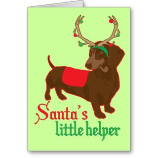 Santa's little Helper Card