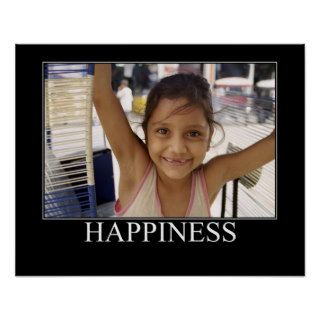 "Happiness" Portrait of Peruvian Child (Poster)