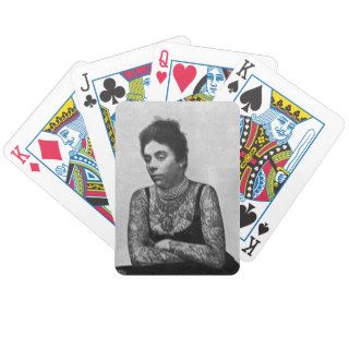 The Tattooed Mrs Williams Bicycle Card Deck
