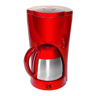 Kalorik Red Metallic Coffee Maker with Thermoflask Jar (Refurbished) Kalorik Coffee Makers