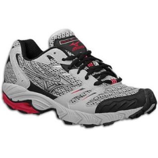 Mizuno Men's Wave Ascend 2 ( sz. 07.0, Silver/Black/Red ) Running Shoes Shoes