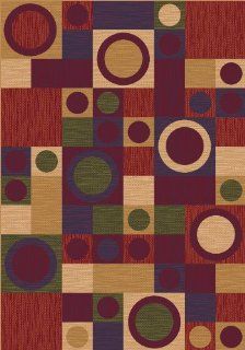 Stainmaster® Rialto Rug - Dark Red (10'9"x13'2" Rectangle)   Area Rugs