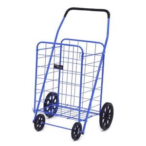 Easy Wheels Jumbo A Shopping Cart in Blue 011BL