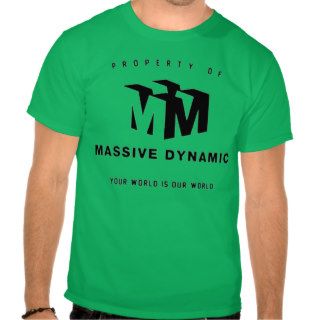 Massive Dynamic green t shirt