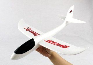 New Dynam 500mm Free Flight Hawk Sky Mini EPP Hand Glider Toys & Games