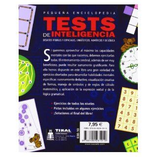 Tests de inteligencia / Intelligence tests (Spanish Edition) Varios Autores 9788499281919 Books