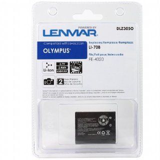 Replacement Battery for Olympus LI 70B works with Olympus FE 4020, VG 110, VG 120  Laptop Computer Batteries  Camera & Photo